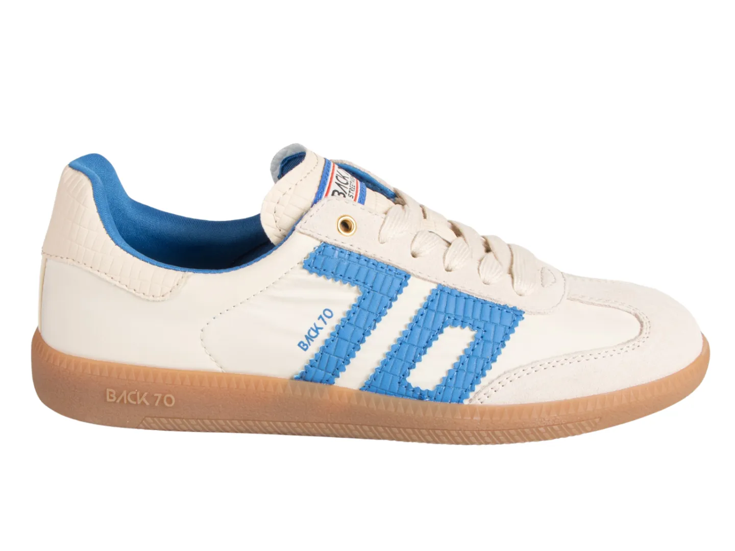 BACK 70 - GHOST 2513 in BEIGE NAVY Sneakers