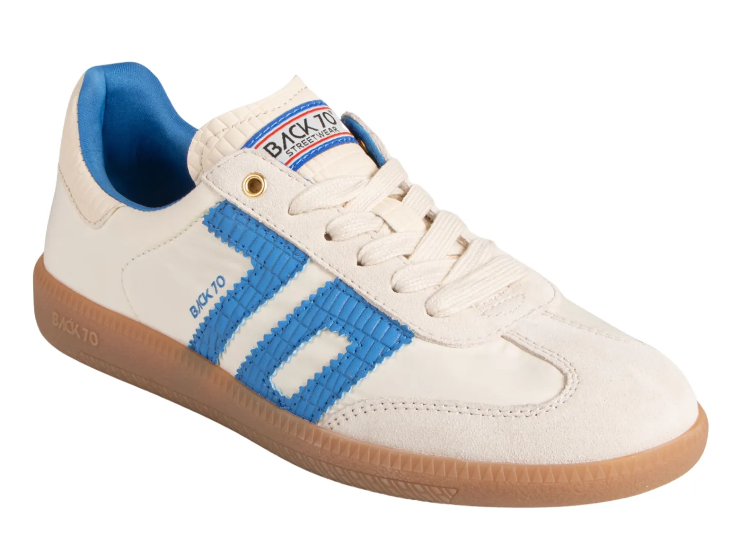 BACK 70 - GHOST 2513 in BEIGE NAVY Sneakers