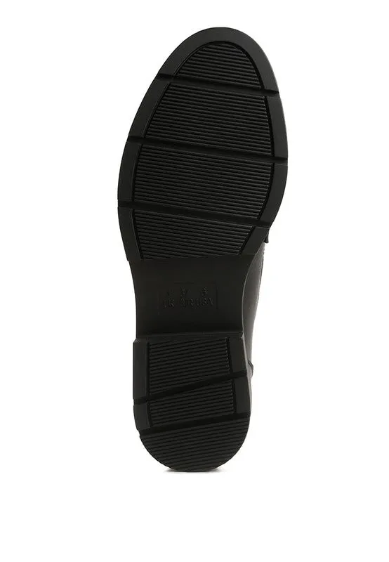 Bossi Buckle Loafers With Embellishment
