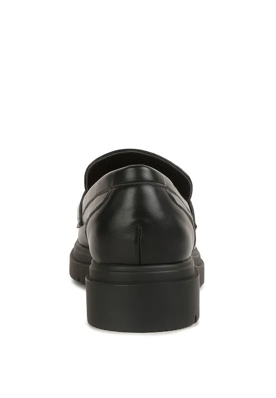 Bossi Buckle Loafers With Embellishment