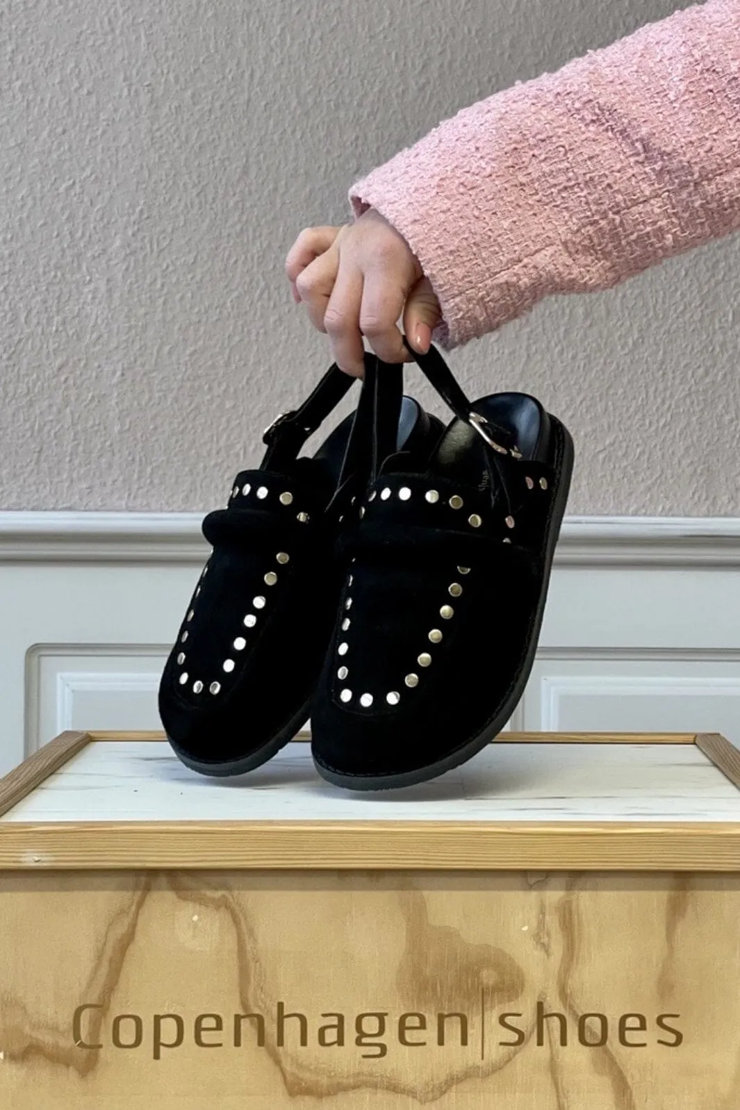 Copenhagen Shoes - Milla Shoes - 0001 Black Suede