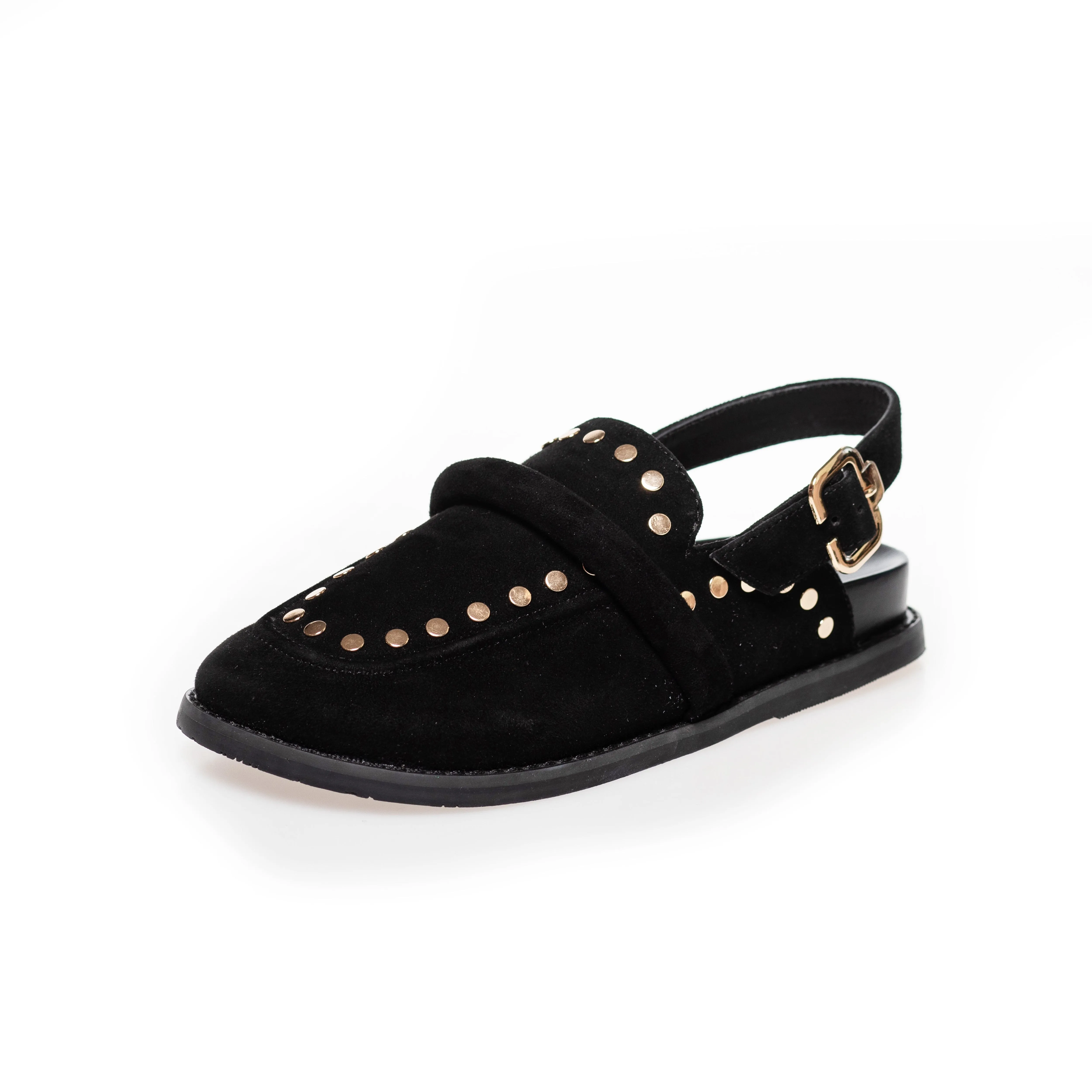 Copenhagen Shoes - Milla Shoes - 0001 Black Suede