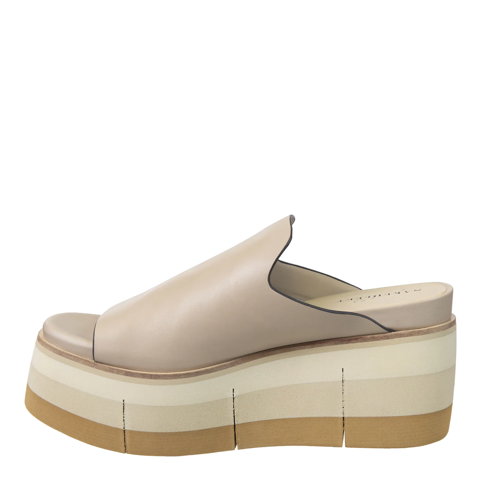 FLOW in BEIGE Platform Sandals