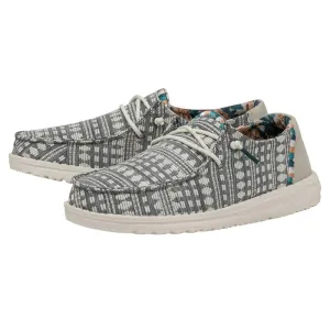 Hey Dude Ladies Boho Embroidery - Grey