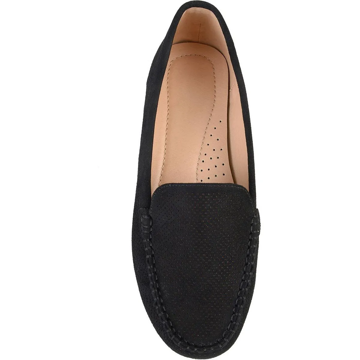 Journee Collection Womens Halsey Faux Suede Lifestyle Loafers