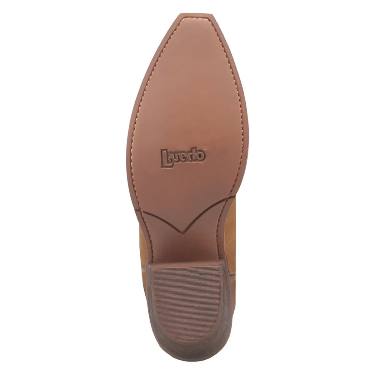 Laredo Women's Kama Snip Toe Leather Boots - Honey/Red 20005