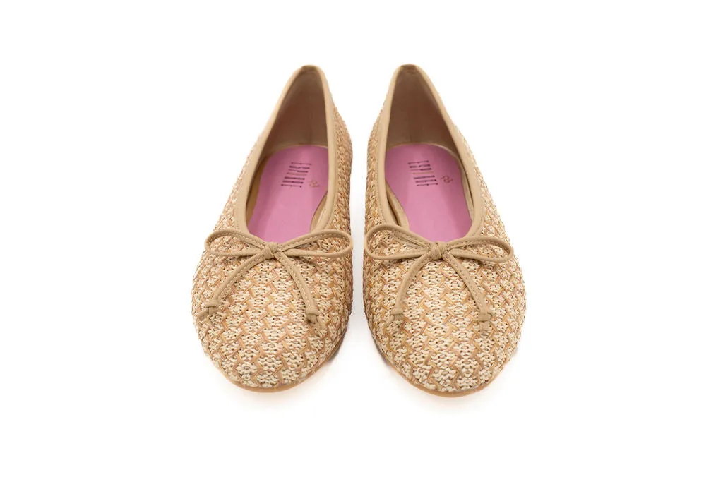 Mel Zigzag Beige Raffla