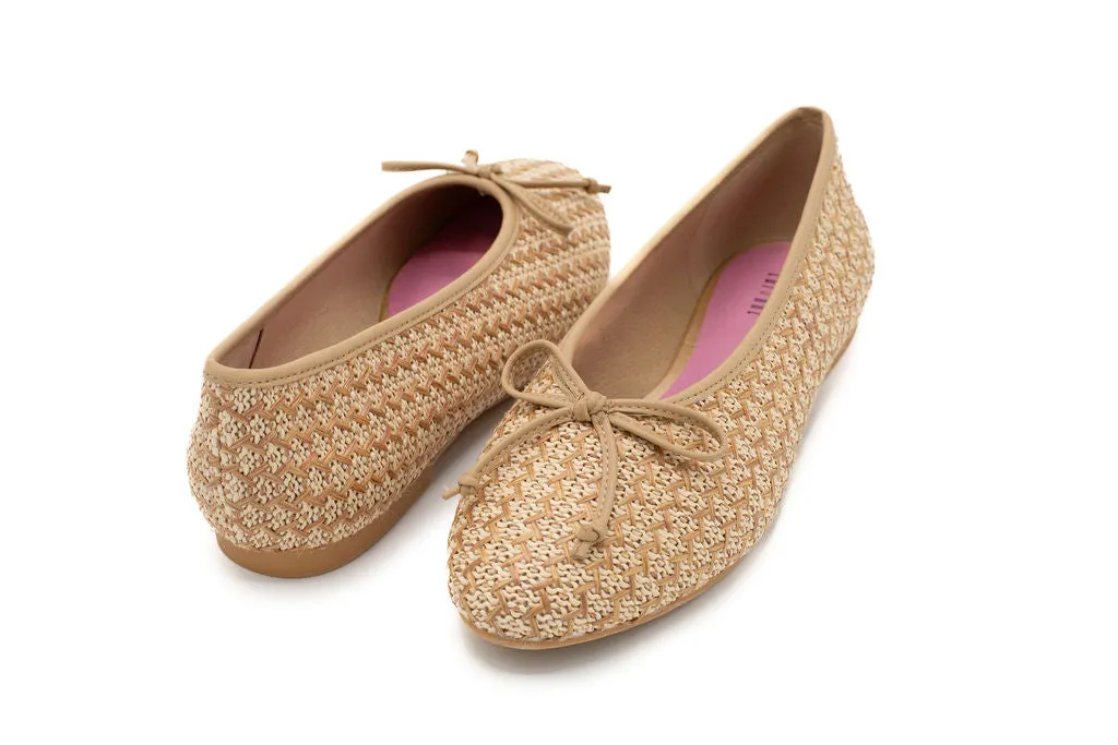 Mel Zigzag Beige Raffla