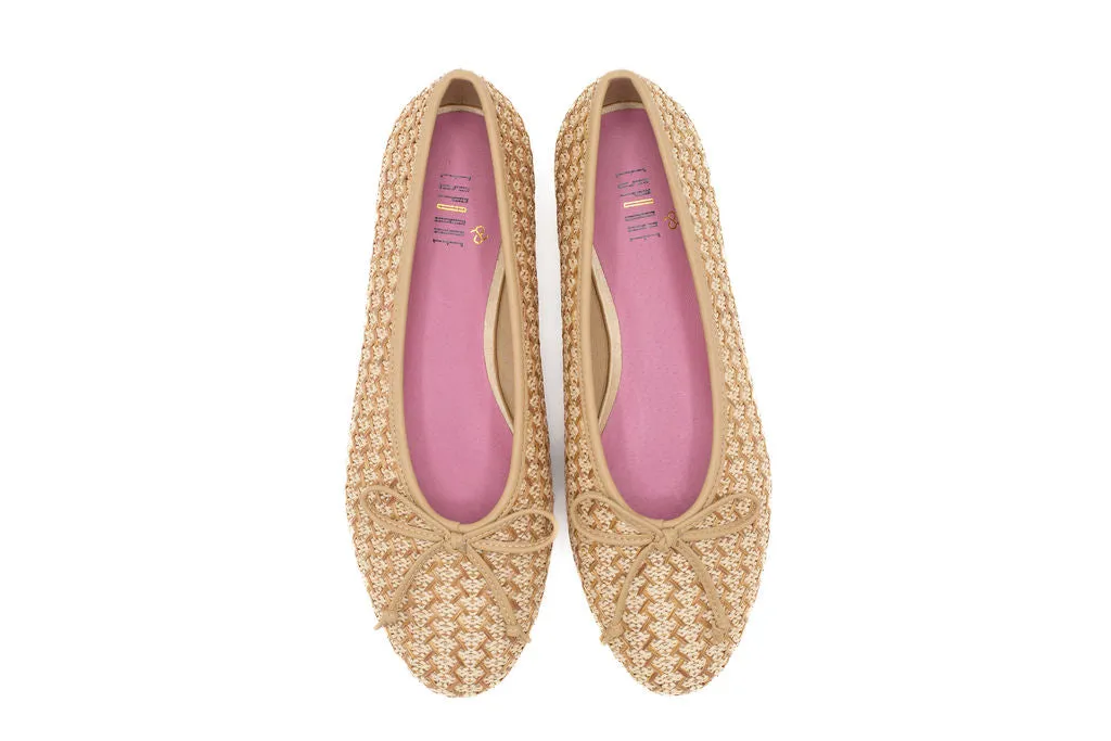 Mel Zigzag Beige Raffla