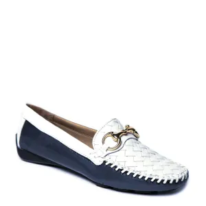 PERLATA WHITE & NAVY