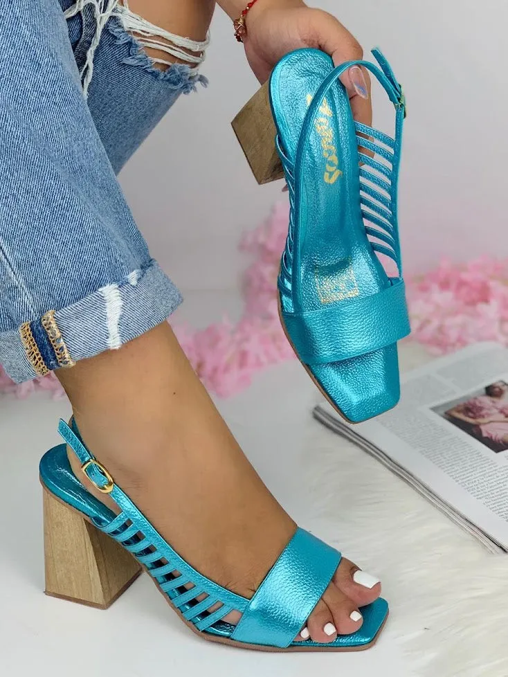 Sky Serenity Medium Heels