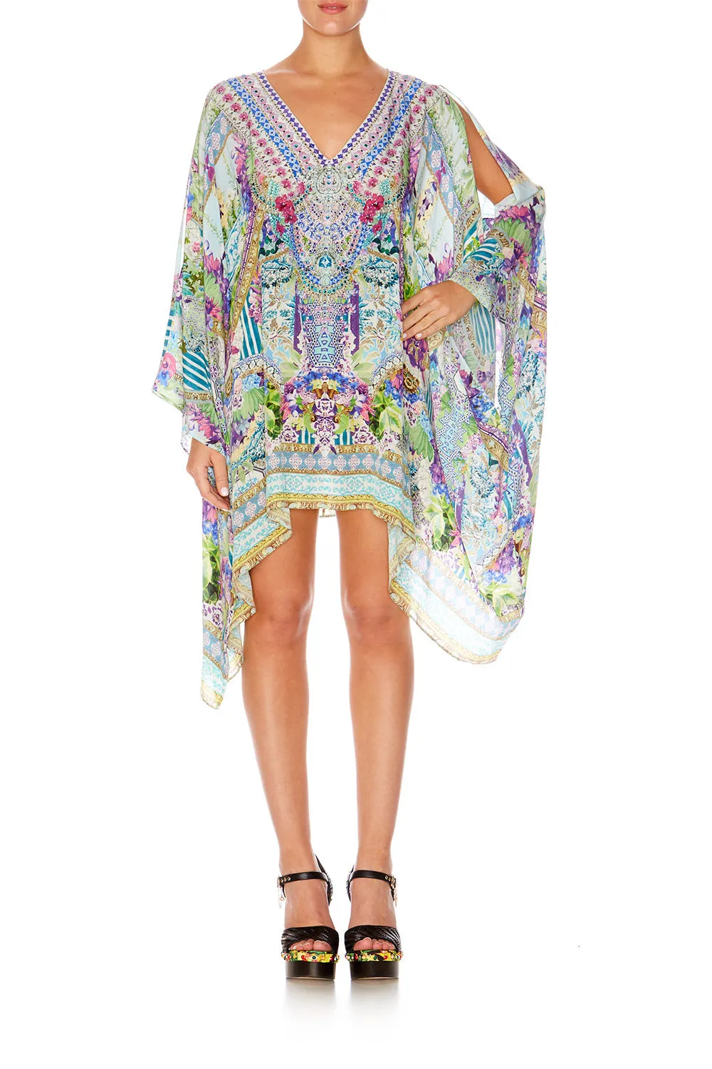SPLIT SHOULDER SHORT KAFTAN SALVADOR FIELDS FOREVER