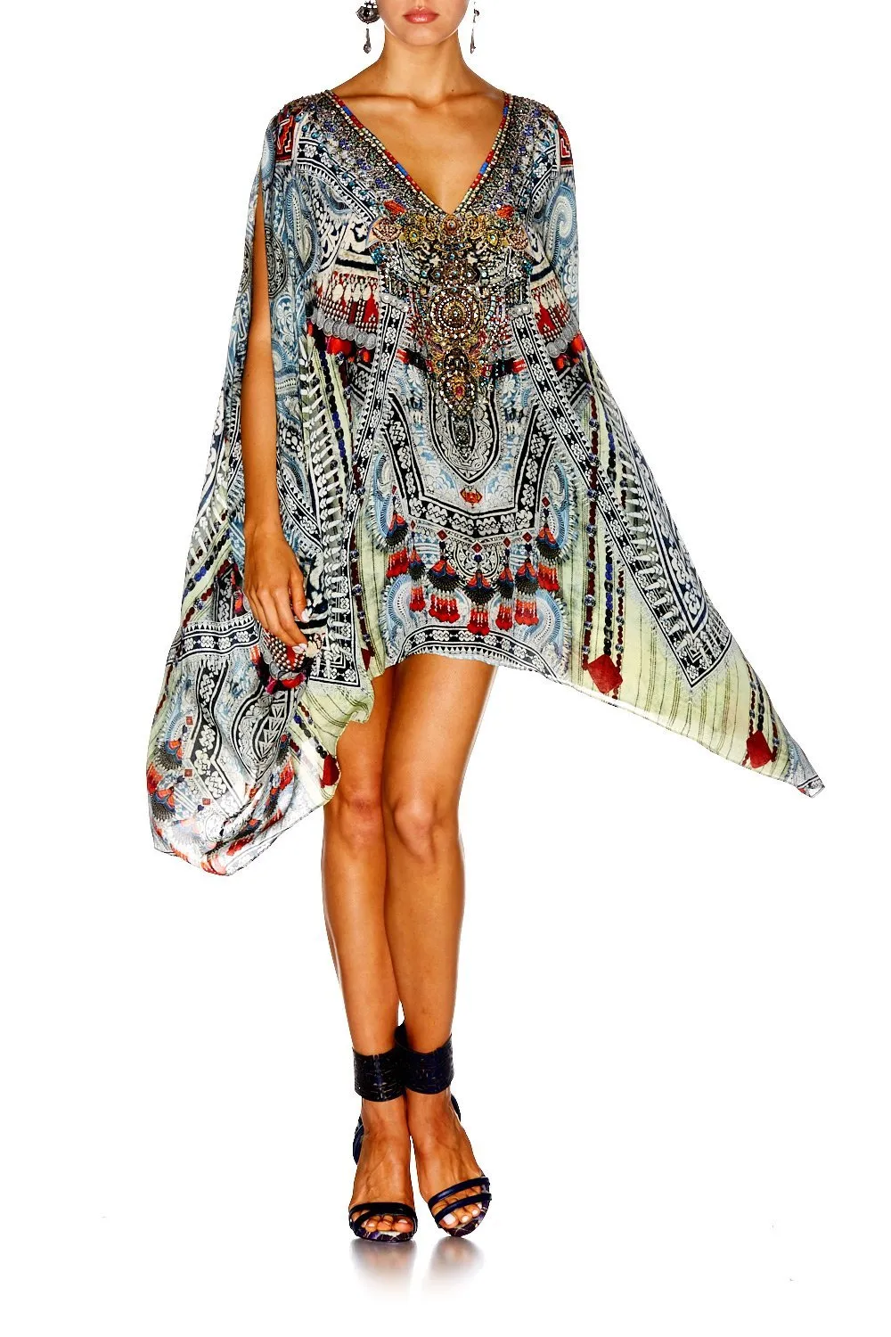 SPLIT SHOULDER SHORT KAFTAN TEACHER'S PET