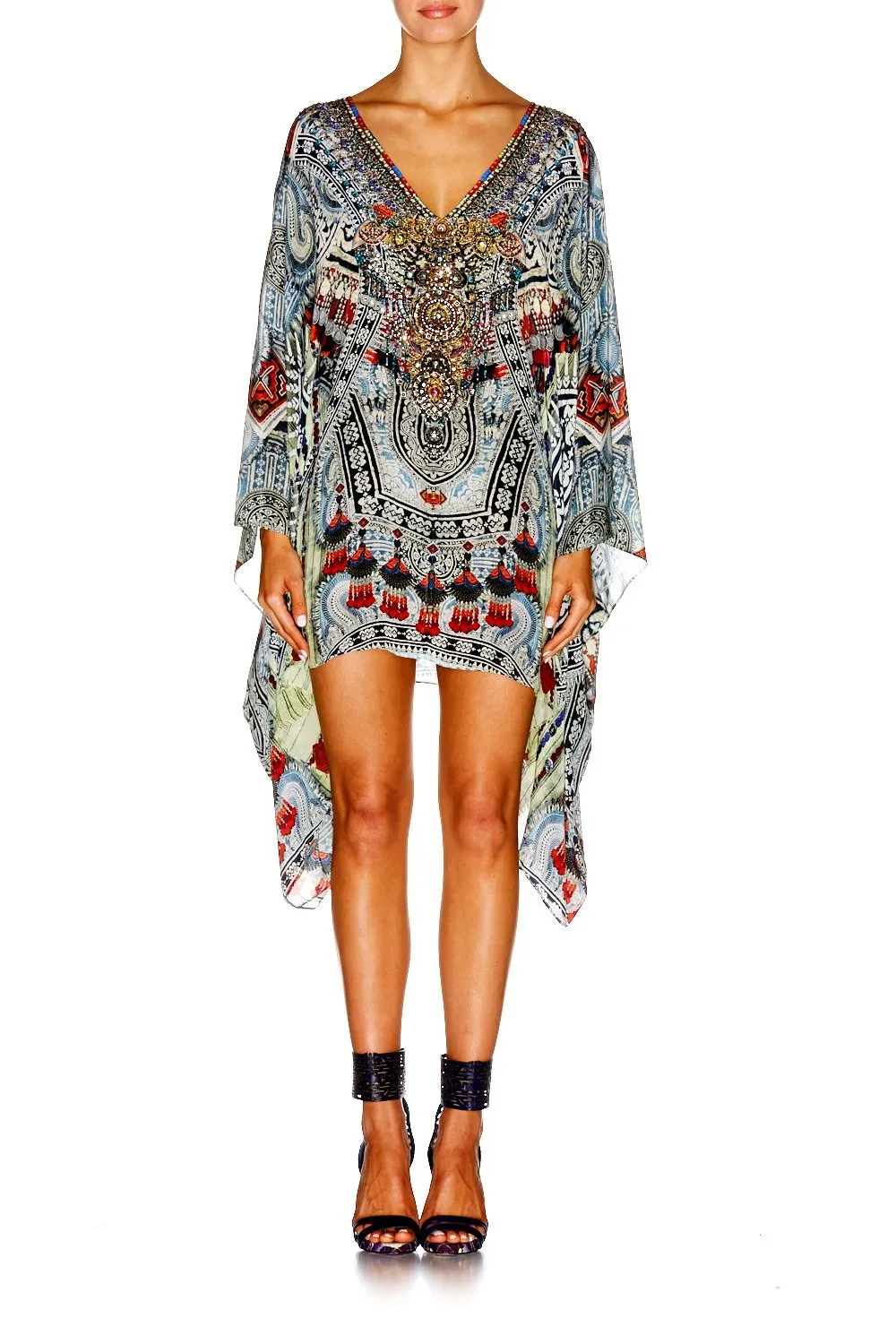 SPLIT SHOULDER SHORT KAFTAN TEACHER'S PET