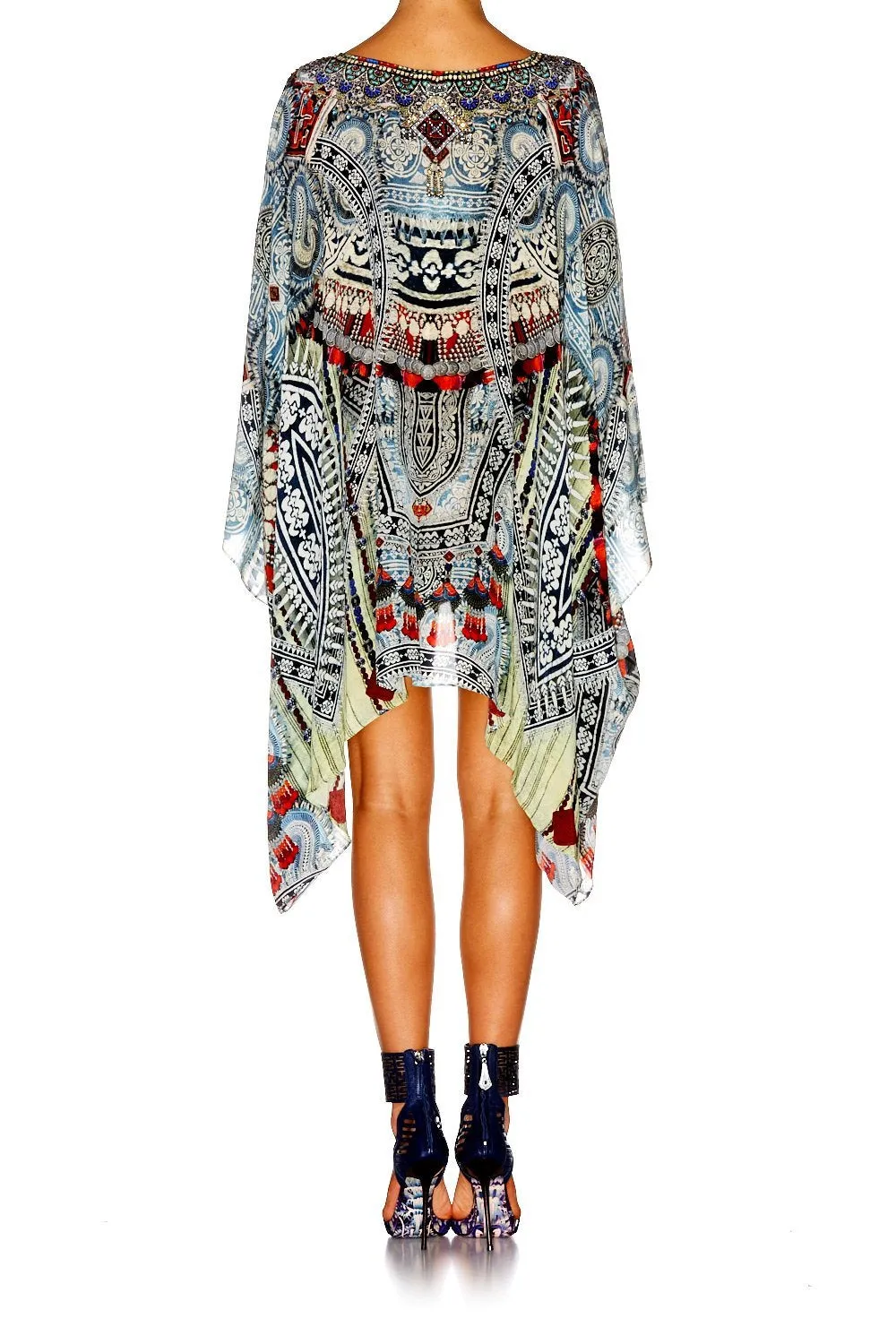 SPLIT SHOULDER SHORT KAFTAN TEACHER'S PET