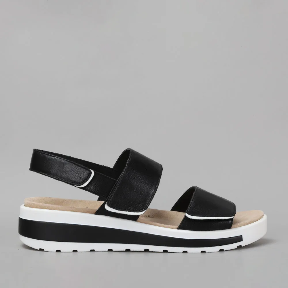 ZIERA - GARLIN W ZR - BLACK/WHITE